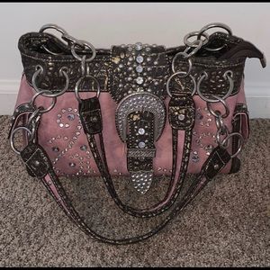 Montana West Rhinestone Concealed Carry Bag